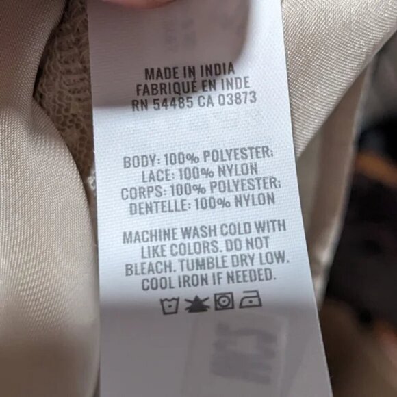 NWT aerie | lace trim satin camisole - Picture 7 of 8